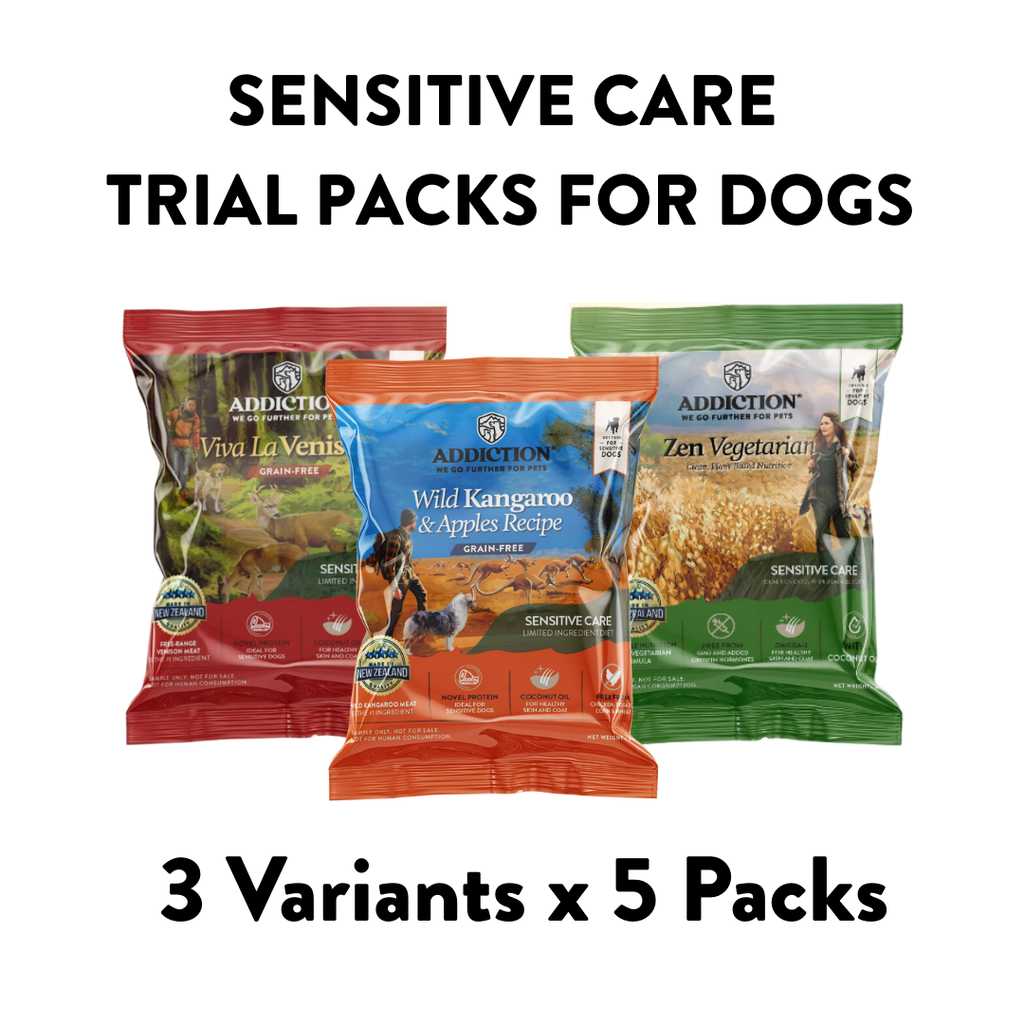 Dog Trial Packs: Sensitive Care Dry Food [15 x 60g Packs]