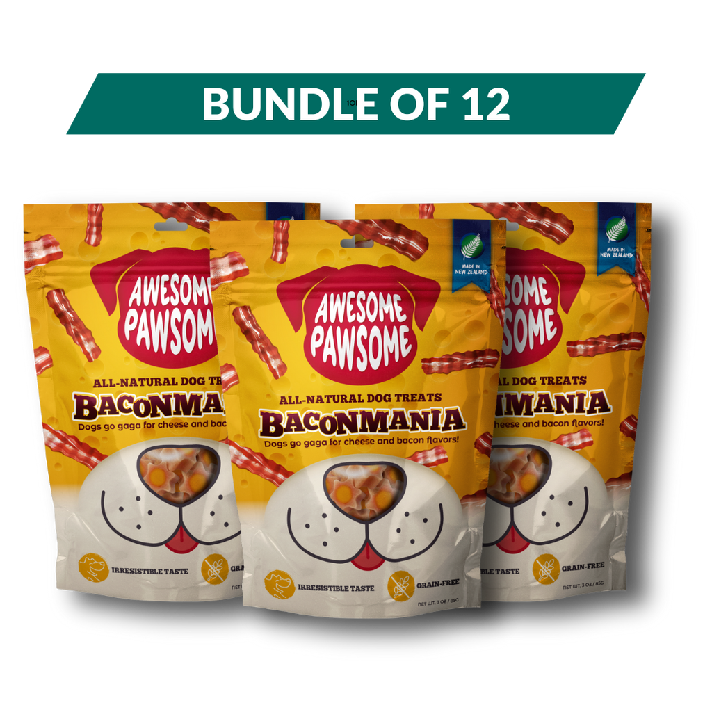[Dog Treat Bundle of 12] Awesome Pawsome All Natural Dog Treats 85g