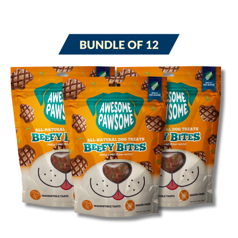 [Dog Treat Bundle of 12] Awesome Pawsome All Natural Dog Treats 85g