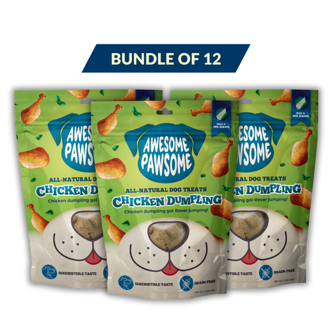 [Dog Treat Bundle of 12] Awesome Pawsome All Natural Dog Treats 85g