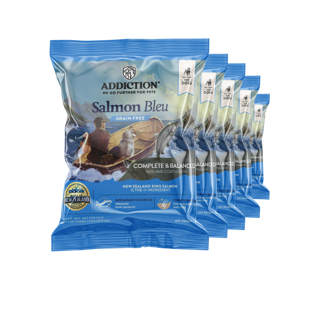 [Dog Trial Pack Bundle] Salmon Bleu Dry Food 60g