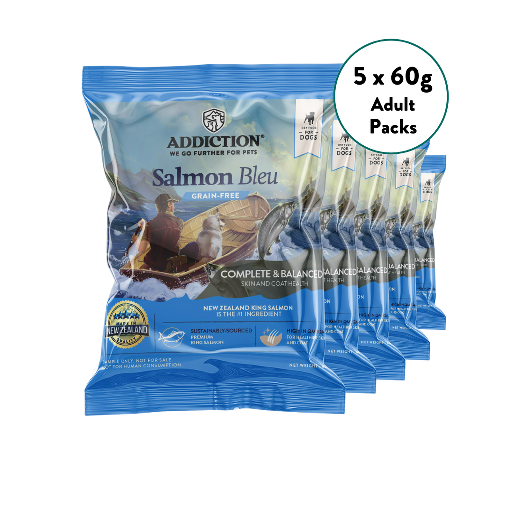 [Dog Trial Pack Bundle] Salmon Bleu Dry Food 60g