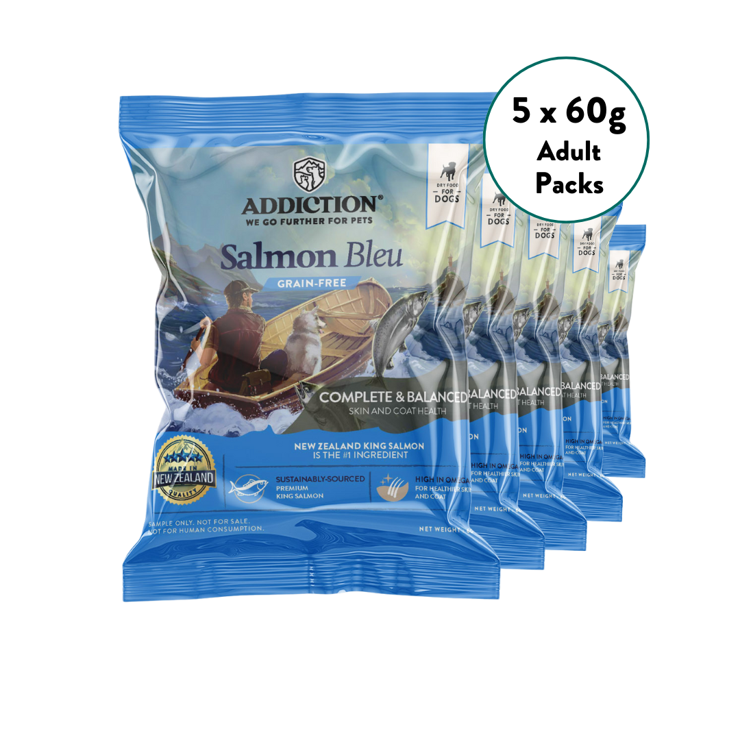 [Dog Trial Pack Bundle] Salmon Bleu Dry Food 60g