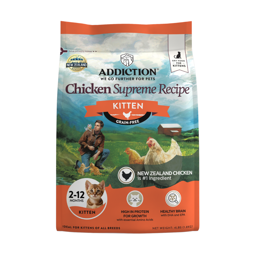 Chicken Supreme Recipe Kitten Cat Dry Food 1.8kg