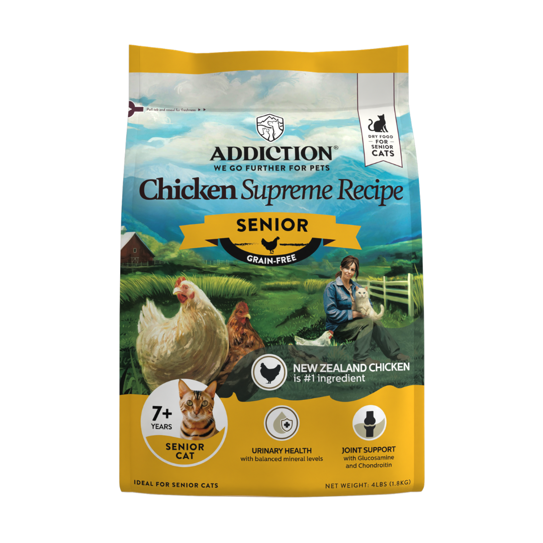Chicken Supreme Recipe Senior Cat Dry Food 1.8kg
