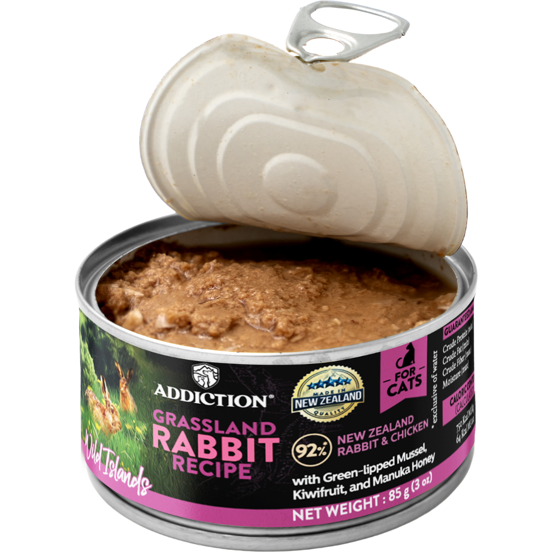 Wild Islands Grassland Rabbit Canned Cat Food 85g