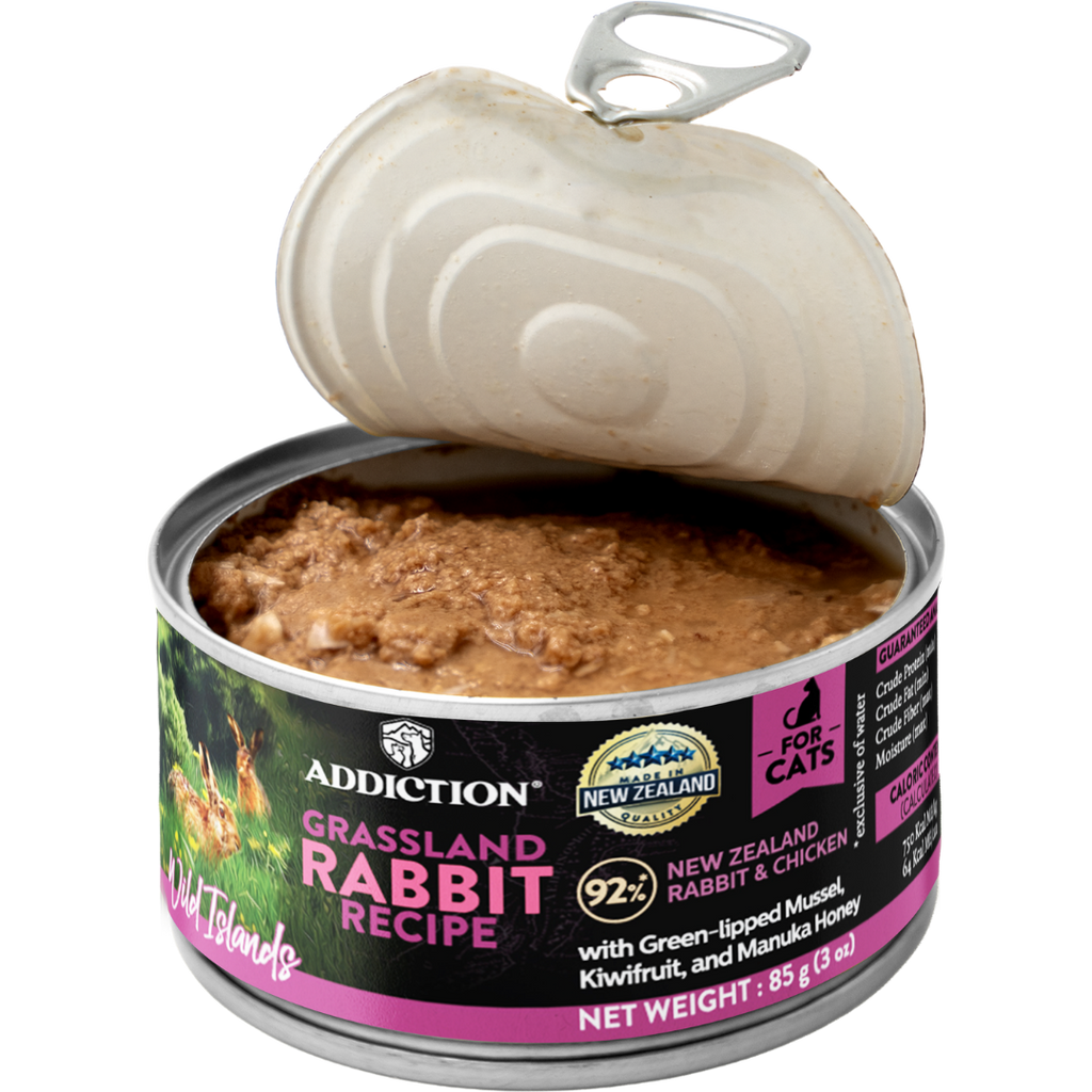 Wild Islands Grassland Rabbit Canned Cat Food 85g