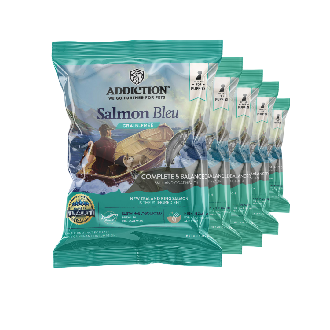 [Dog Trial Pack Bundle] Salmon Bleu Puppy Dry Food 60g