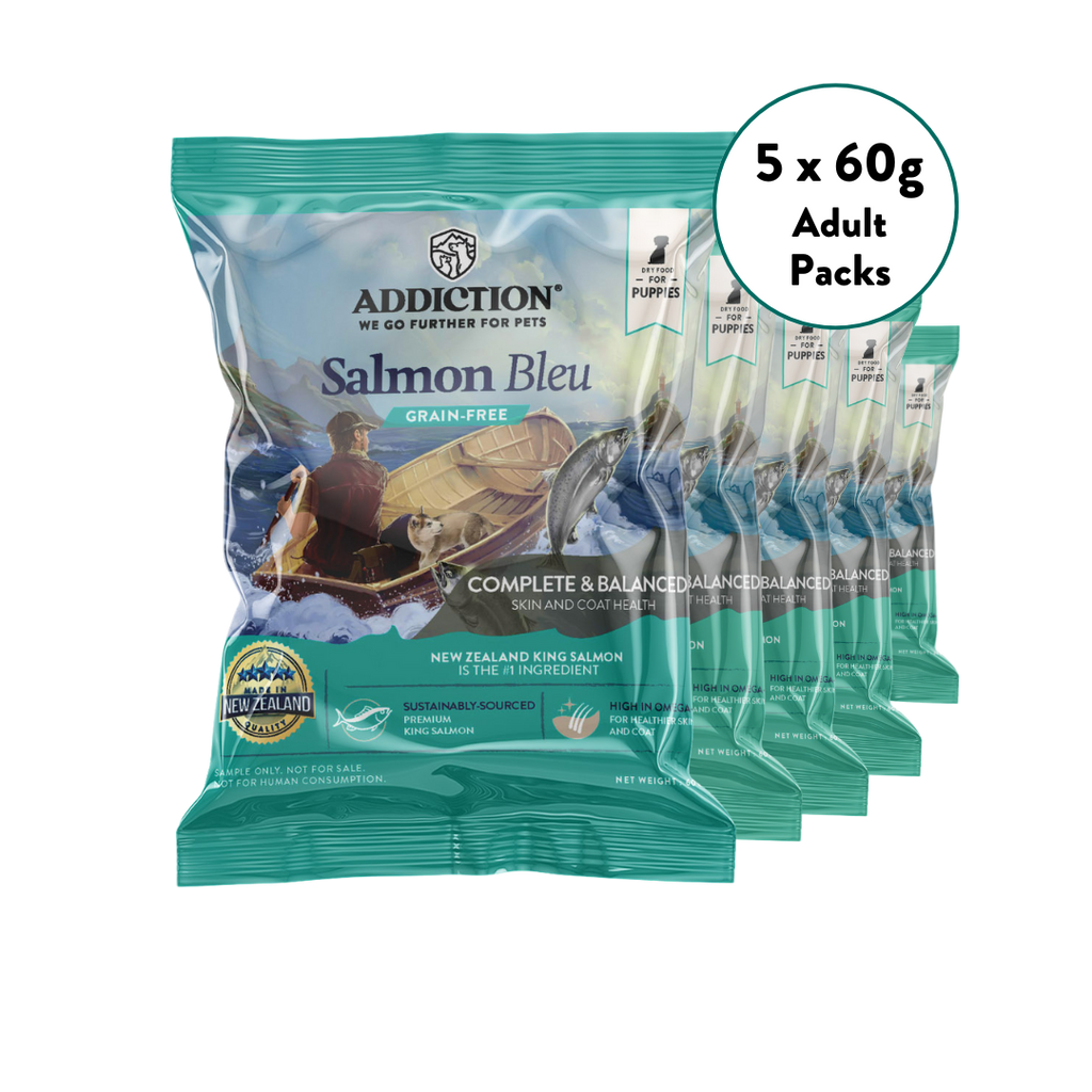 [Dog Trial Pack Bundle] Salmon Bleu Puppy Dry Food 60g
