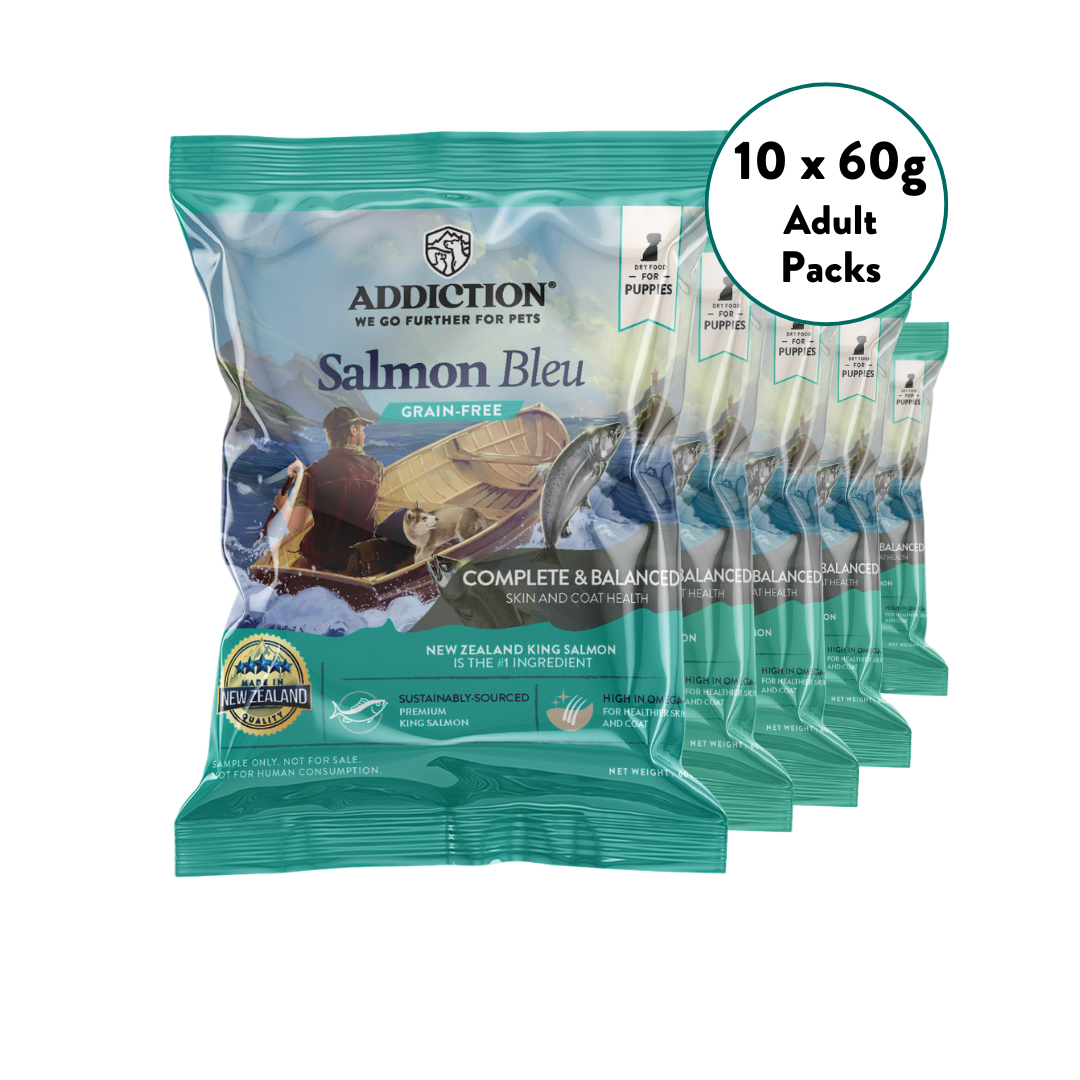 [Dog Trial Pack Bundle] Salmon Bleu Puppy Dry Food 60g