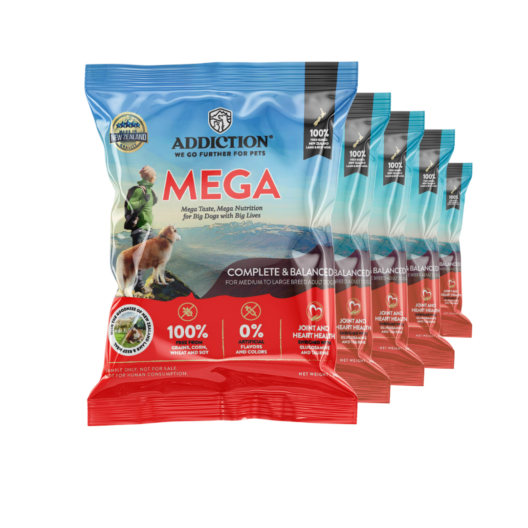 [Dog Trial Pack Bundle] Mega Grain-Free Dry Food 60g