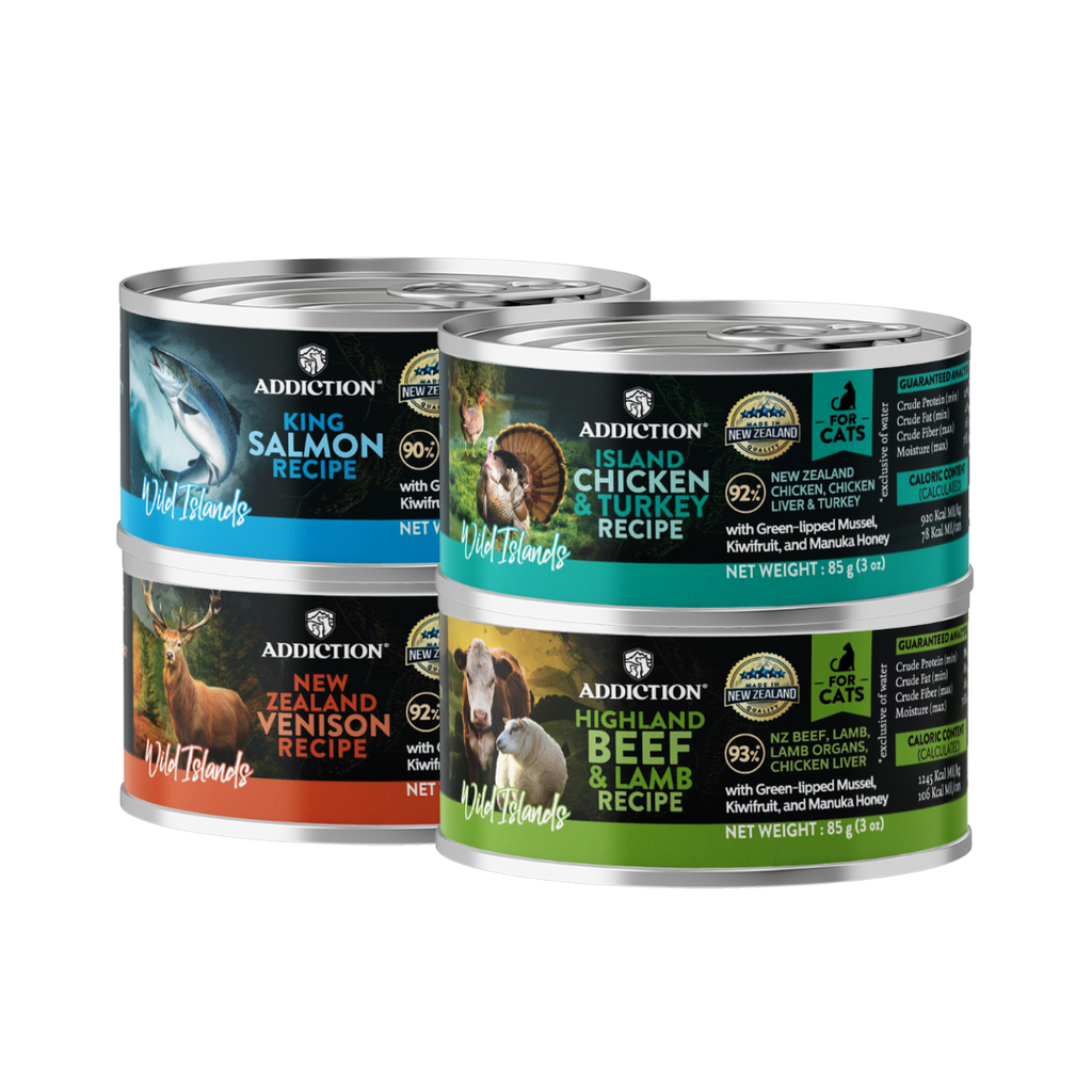 Wild Islands Cat Wet Can Starter Bundle - 4x85g