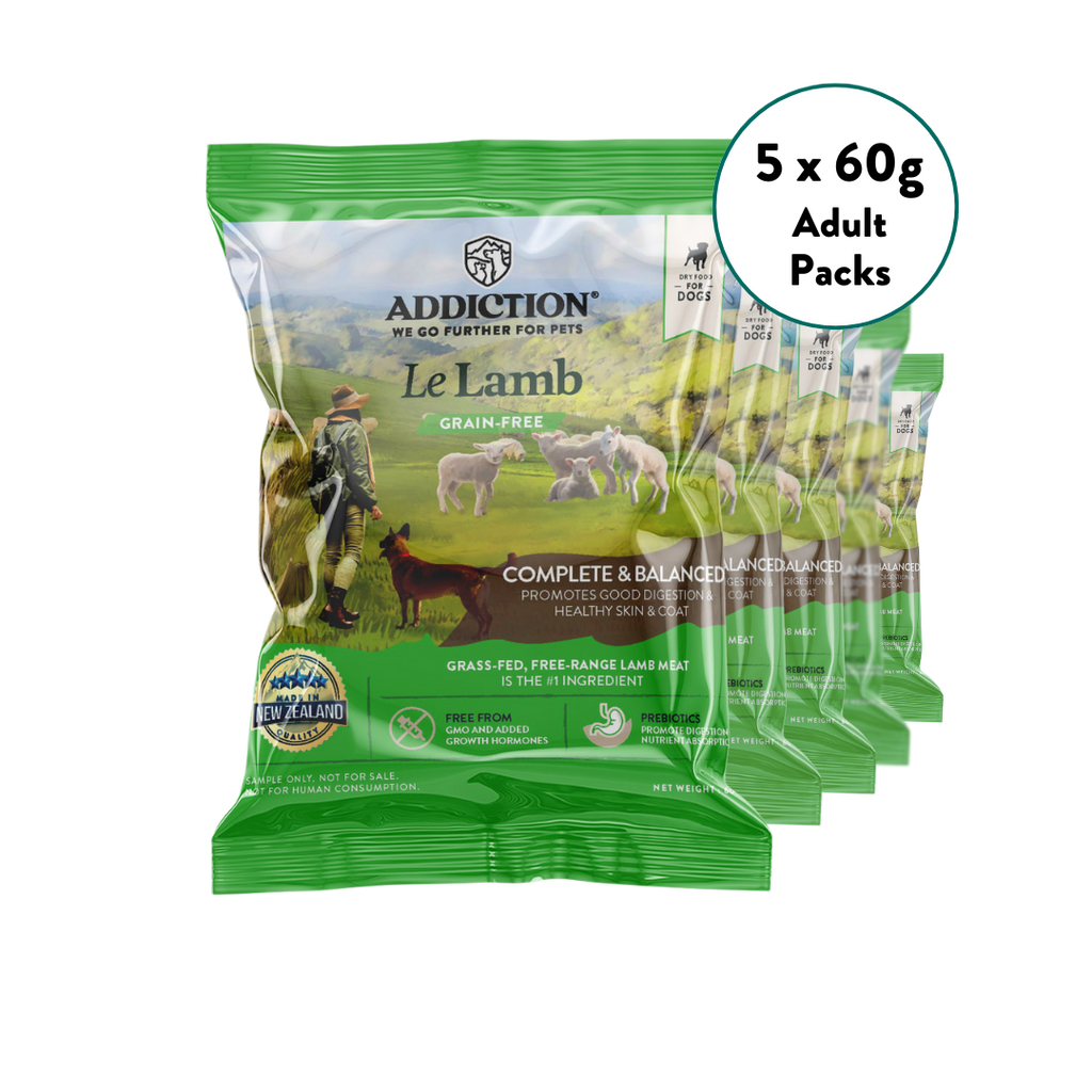 [Dog Trial Pack Bundle] Le Lamb Dry Food 60g
