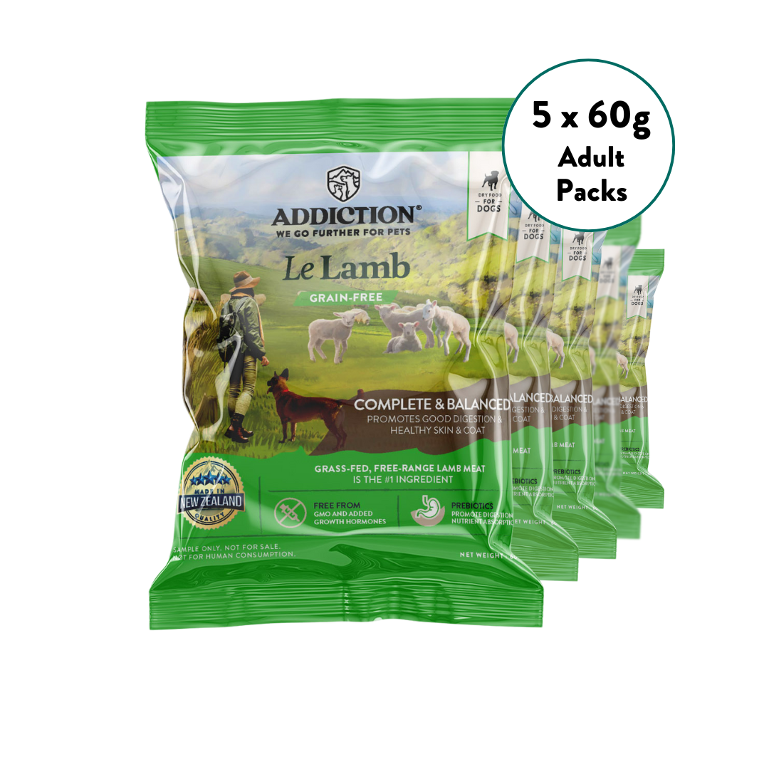 [Dog Trial Pack Bundle] Le Lamb Dry Food 60g