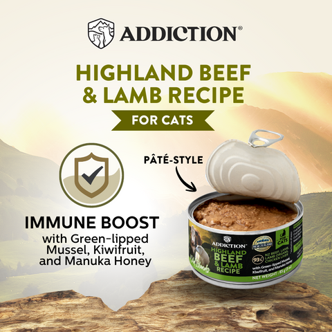 Wild Islands Highland Beef & Lamb Wet Cat Food 85g