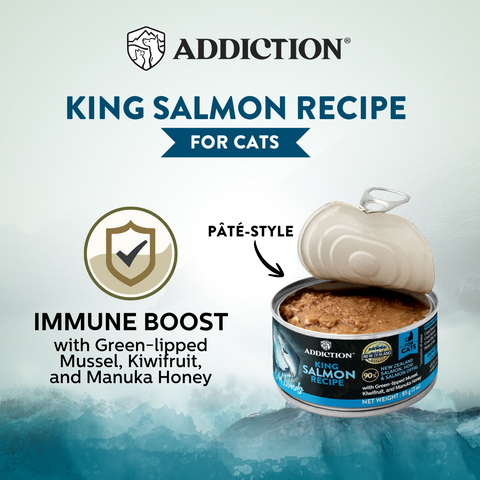 Wild Islands King Salmon Wet Cat Food 85g