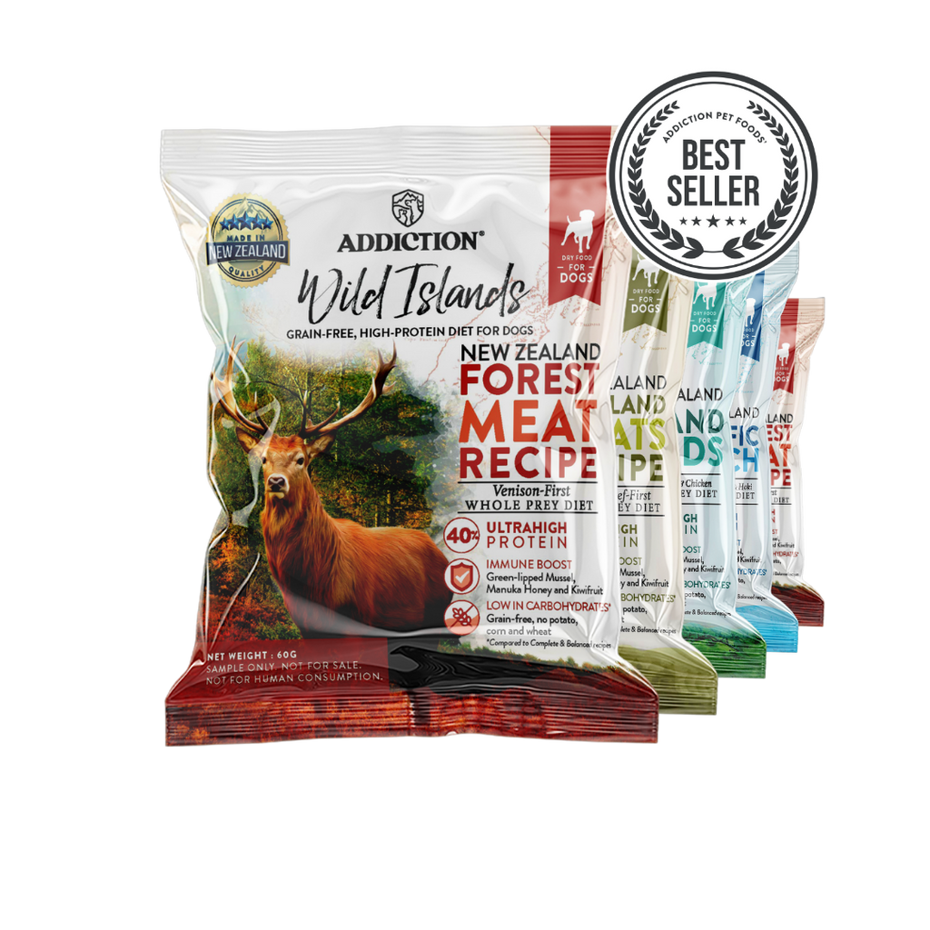 [Dog Trial Pack Build Your Bundle] Wild Islands Dry Food 5 x 60g