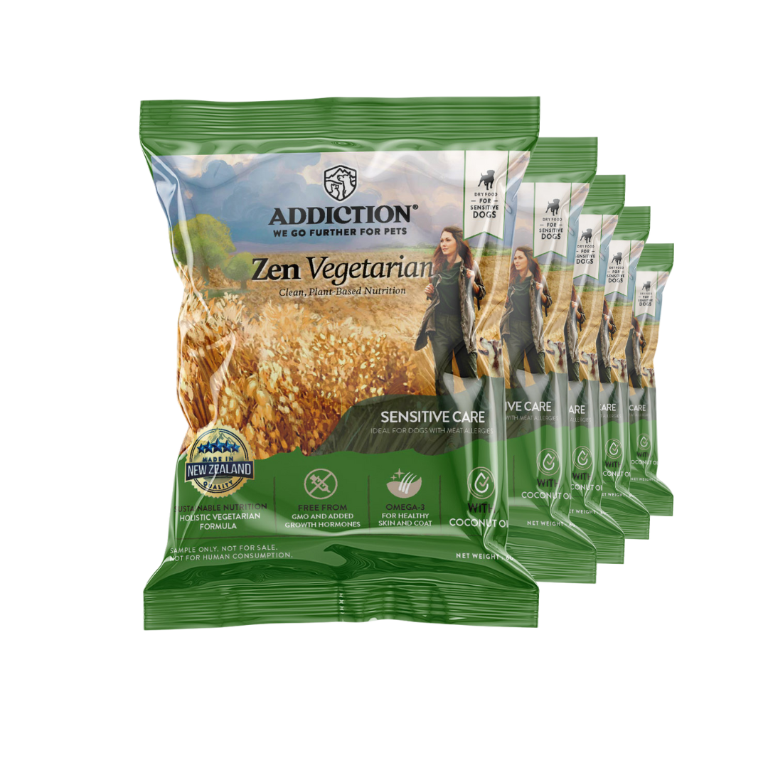 [Dog Trial Pack Bundle] Zen Vegetarian Dry Food 60g