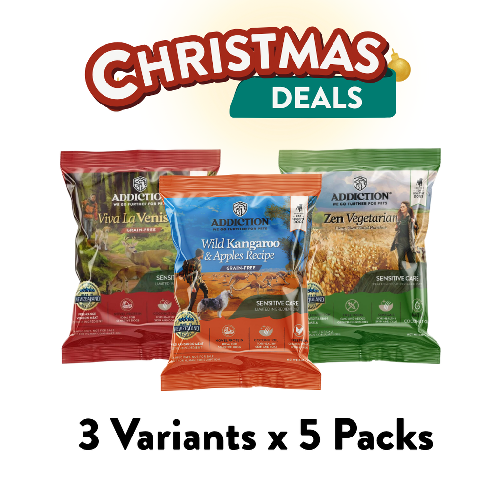 Christmas Dog Trial Pack: Sensitive Care Dry Food [15 x 60g Packs]