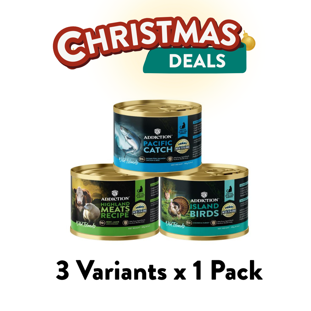 [Bundle of 3] Wild Islands Canned Cat Food Variety Pack 3 x 185g