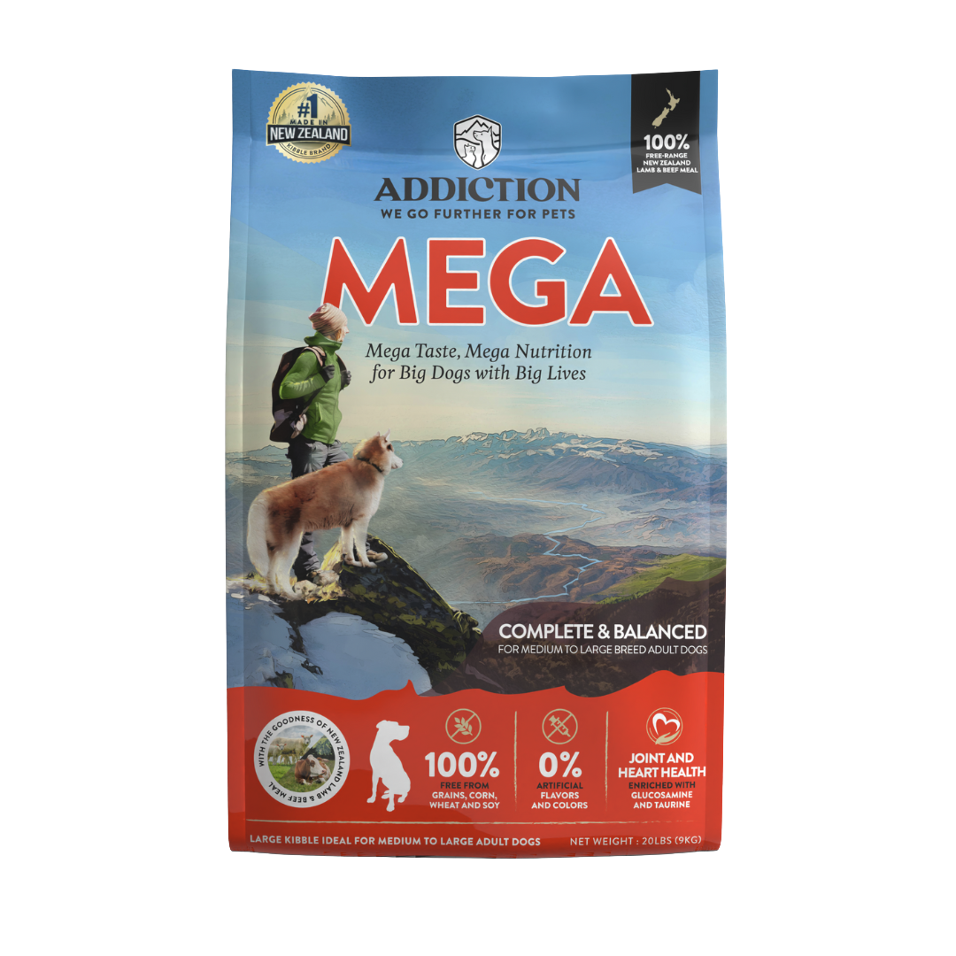 Mega Lamb & Beef Dry Dog Food 20kg