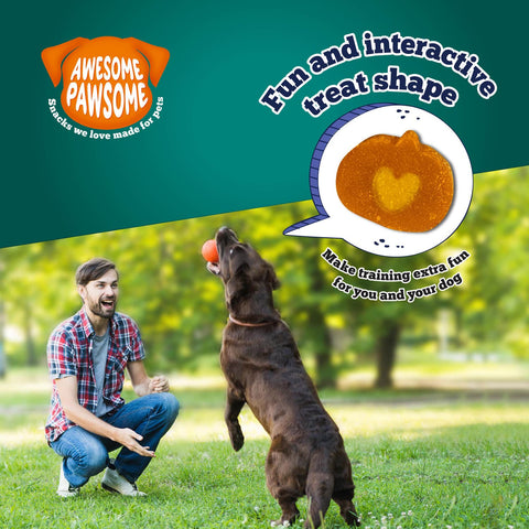 Awesome Pawsome All Natural Dog Treats Super Pumpkin 85g