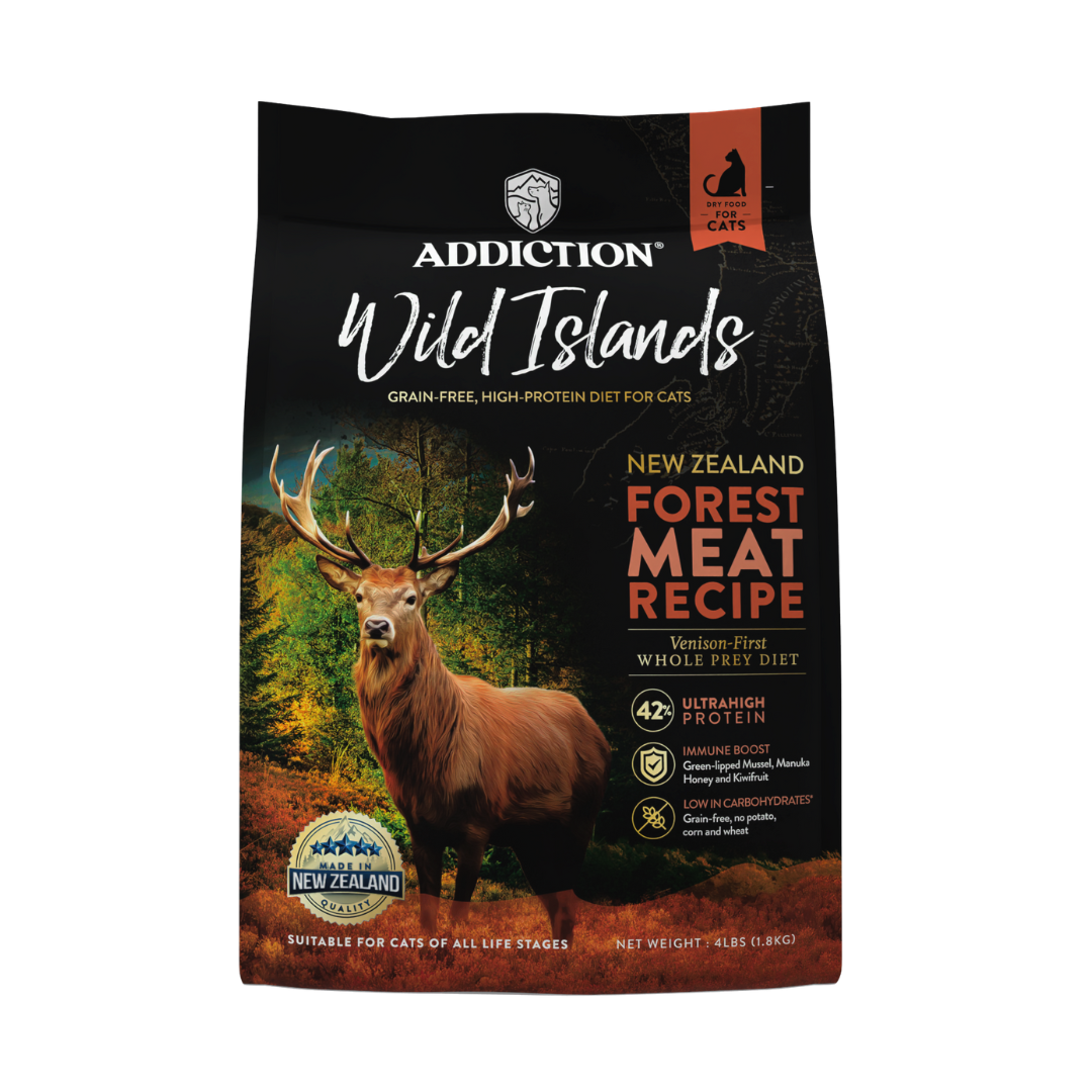 Wild Islands Forest Meat Premium Venison Dry Cat Food 1.8kg, 4.5kg