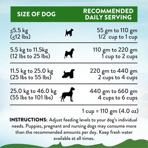 Zen Vegetarian Dry Dog Food - Trial Pack Bundle of 5 (60gx5)