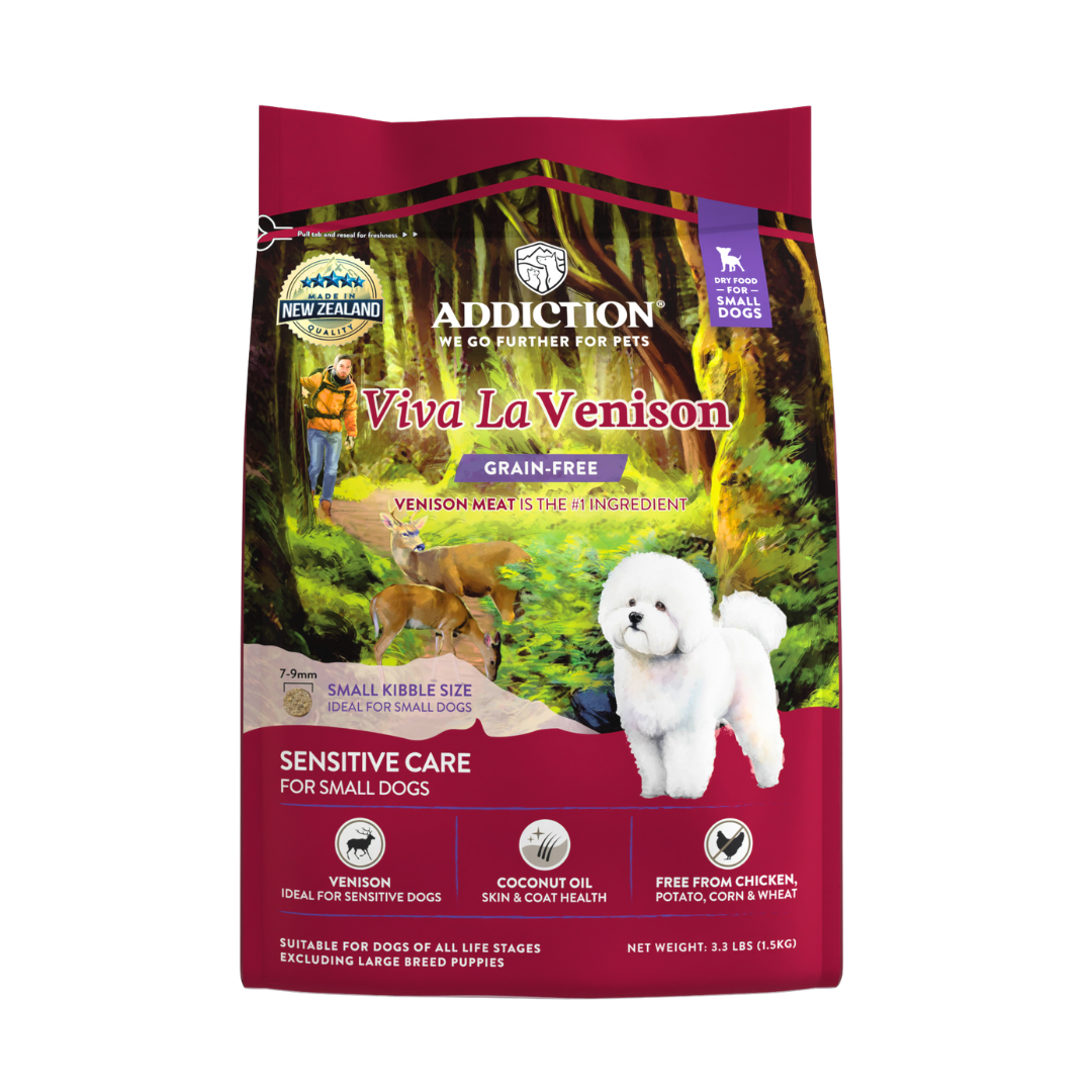 Viva La Venison Small Breed Dry Dog Food 1.5kg