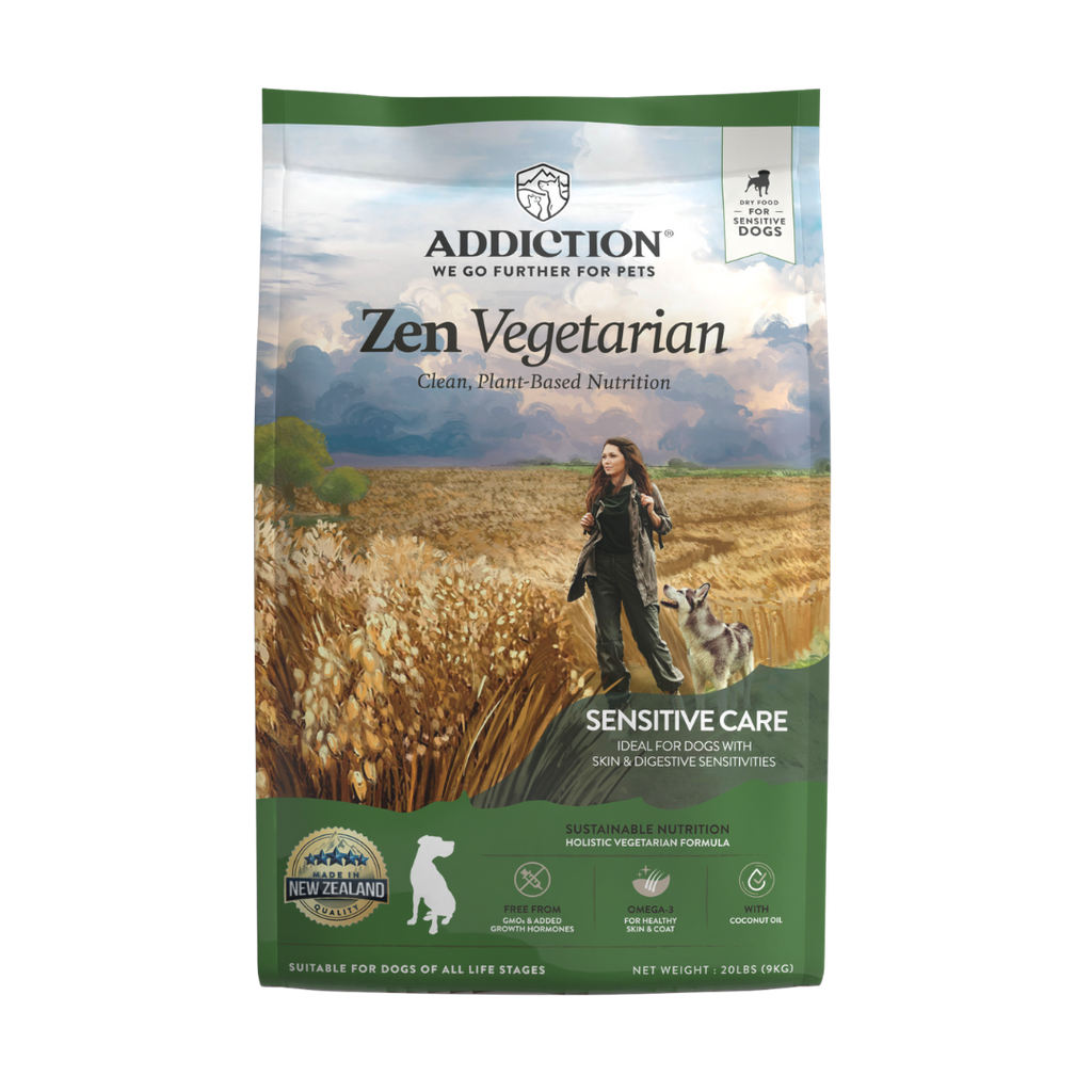 Zen Vegetarian Dry Dog Food 9kg
