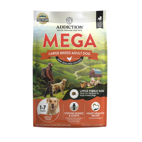 Mega Chicken Large Breed Adult Dry Dog Food 20kg