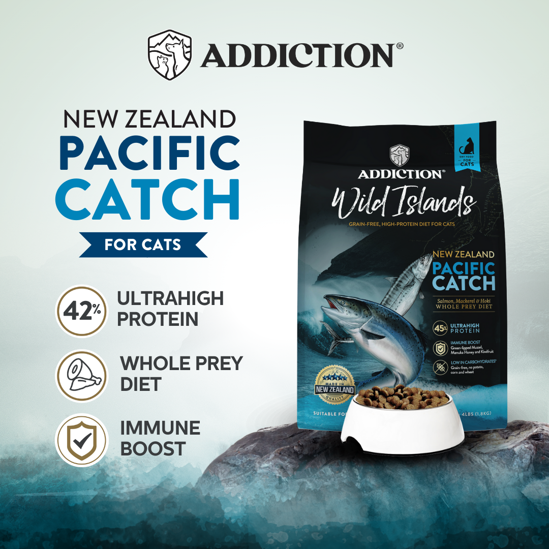 Wild Islands Pacific Catch NZ King Salmon Dry Cat Food 1.8kg, 4.5kg