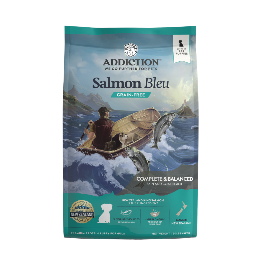 Salmon Bleu Puppy Dry Dog Food 9kg