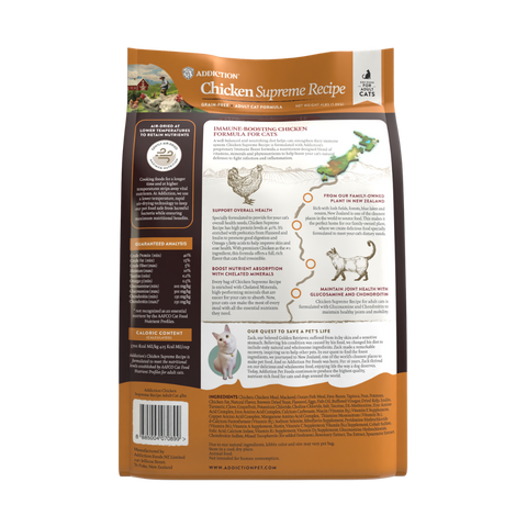 Chicken Supreme Adult Cat Dry Food 1.8kg, 4.5kg