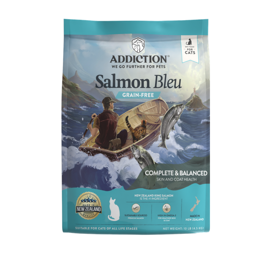Salmon Bleu Dry Cat Food 1.8kg, 4.5kg