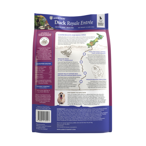 Duck Royale Entrée (for Small Dogs) 1.5kg