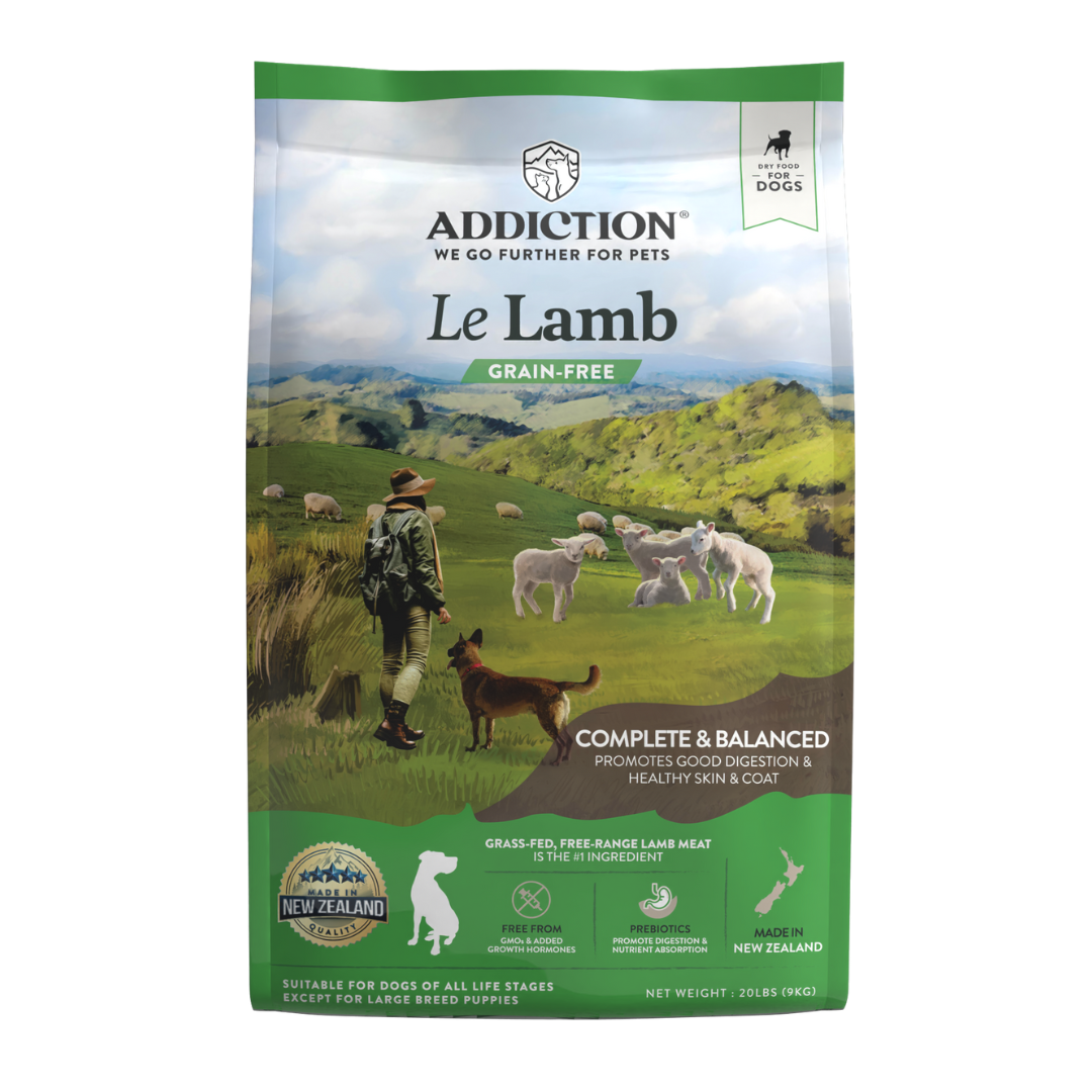 Le Lamb Dry Dog Food 9kg, 15kg