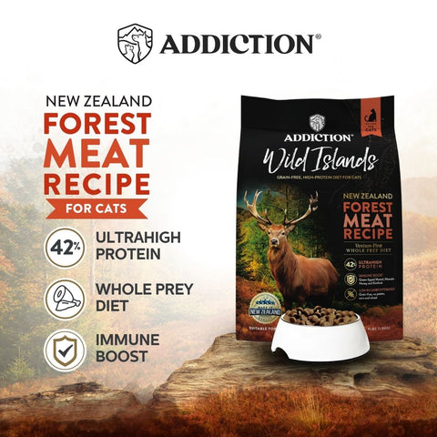 [Trial Pack] Wild Islands Forest Meat Premium Venison Recipe Dry Cat Food 60g