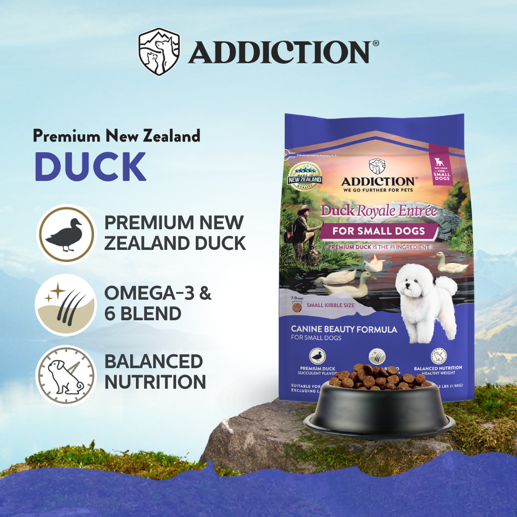 Addiction Duck Royale Entrée (for Small Dogs) 1.5kg