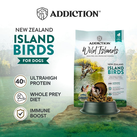 [Trial Pack] Wild Islands Island Birds Premium Duck, Turkey & Chicken Dry Dog Food 60g