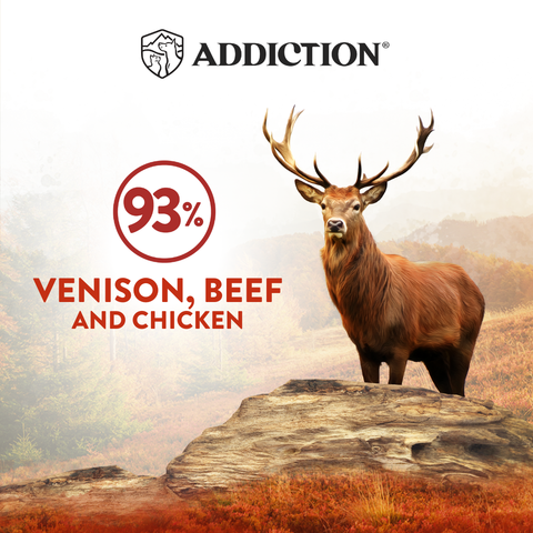 Addiction Wild Islands Forest Meat Venison and Beef Canned Cat Food 185g