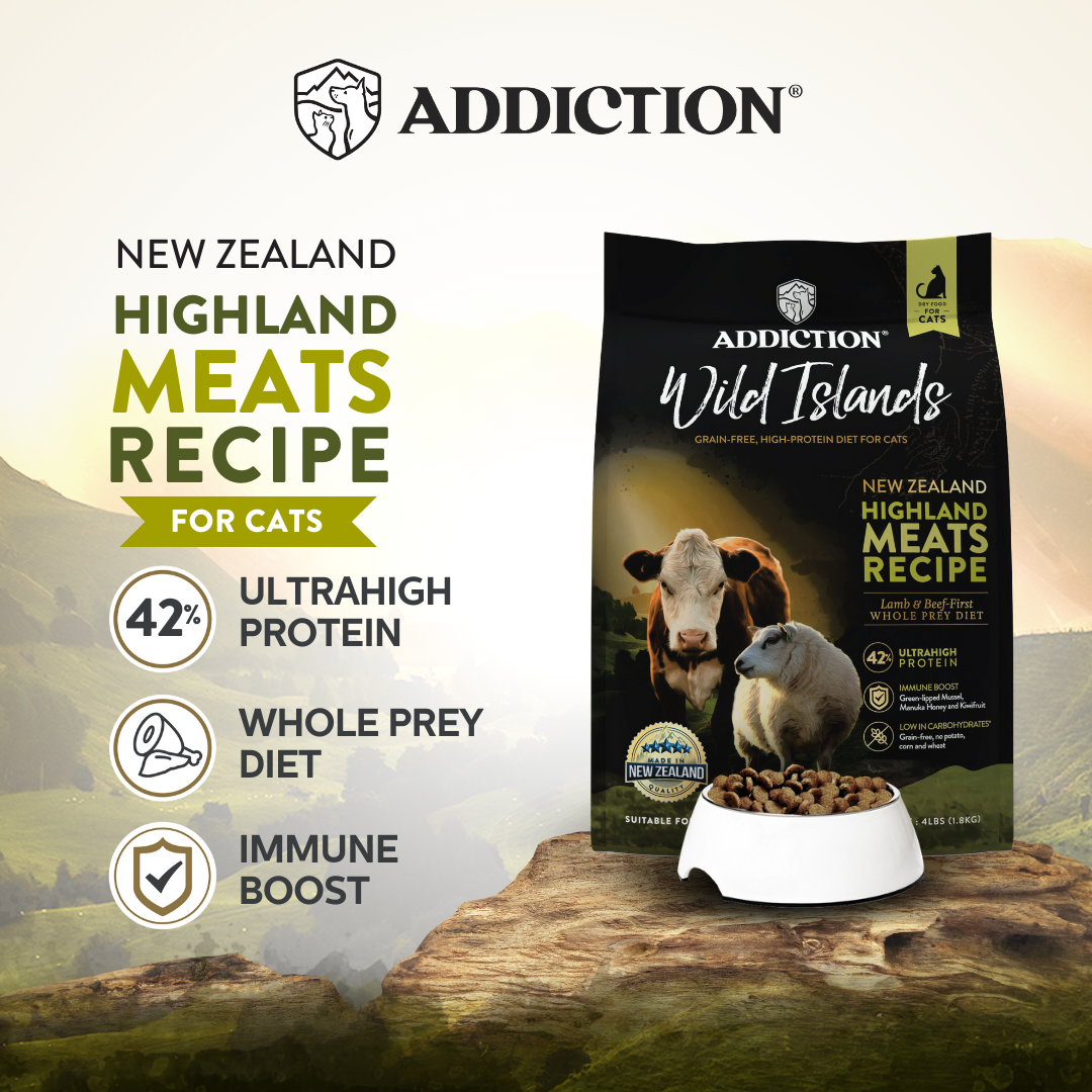 Wild Islands Highland Meats Beef & Lamb Dry Cat Food 1.8kg, 4.5kg