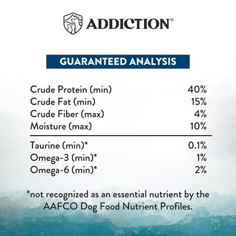 Addiction Wild Islands Pacific Catch NZ King Salmon, Mackerel & Hoki Dry Dog Food 1.8kg, 9kg