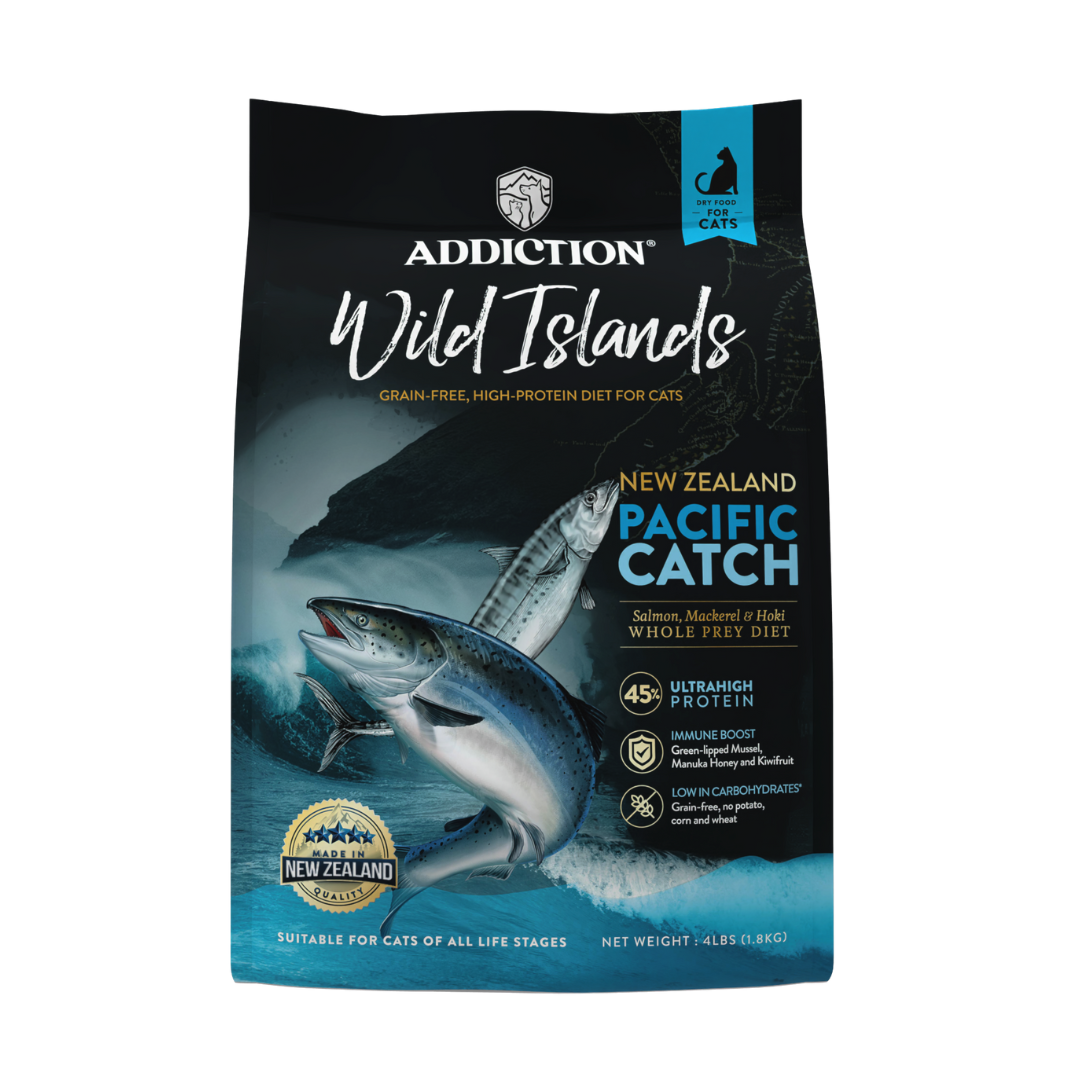 Wild Islands Pacific Catch NZ King Salmon Dry Cat Food 1.8kg, 4.5kg