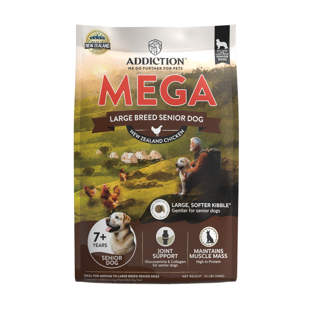Mega Chicken Large Breed Senior Dry Dog Food 15kg