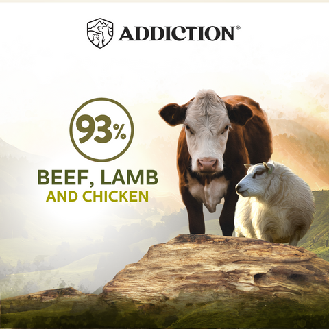 Addiction Wild Islands Highland Meats Lamb, Beef, and Chicken Canned Cat Food 185g