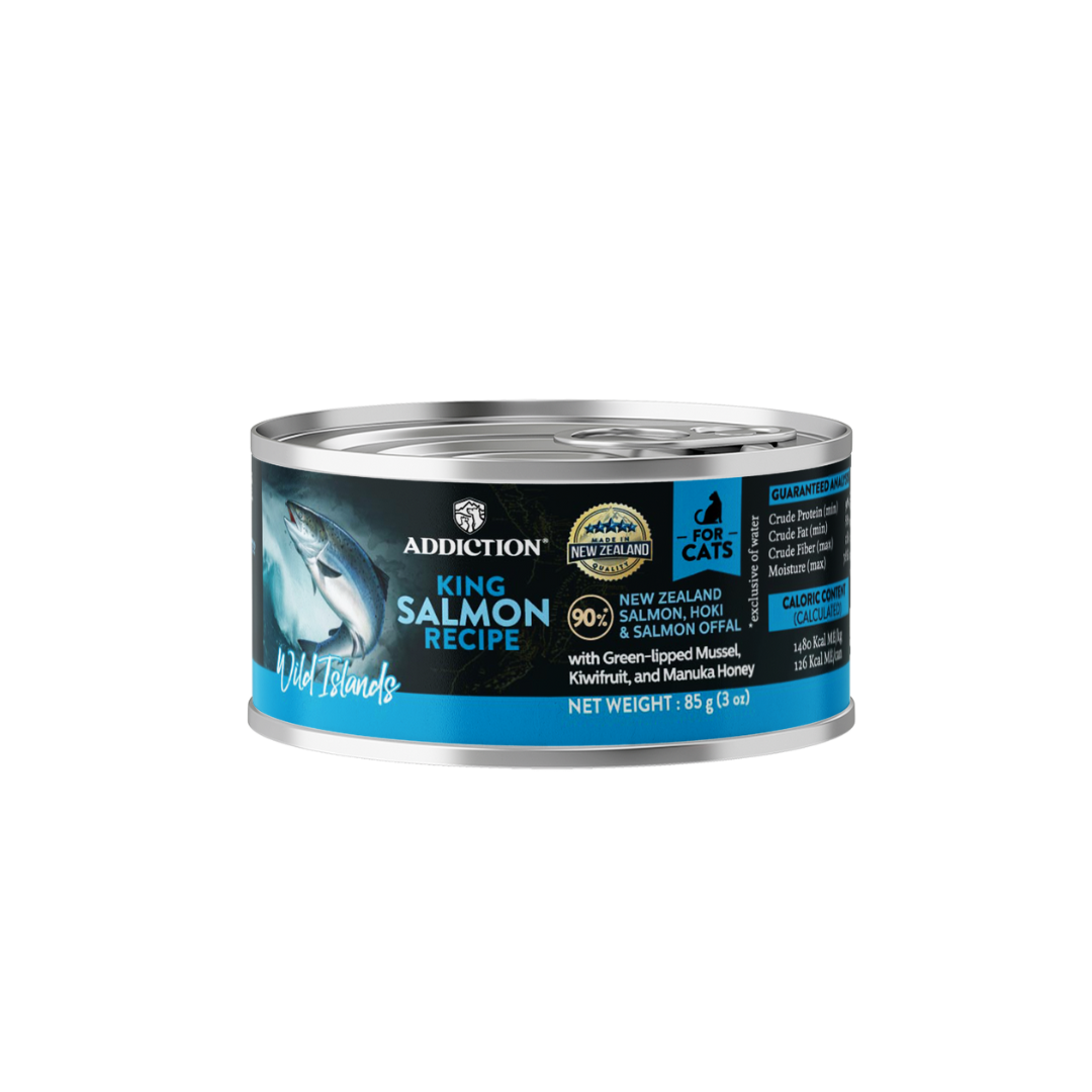 Wild Islands King Salmon Wet Cat Food 85g