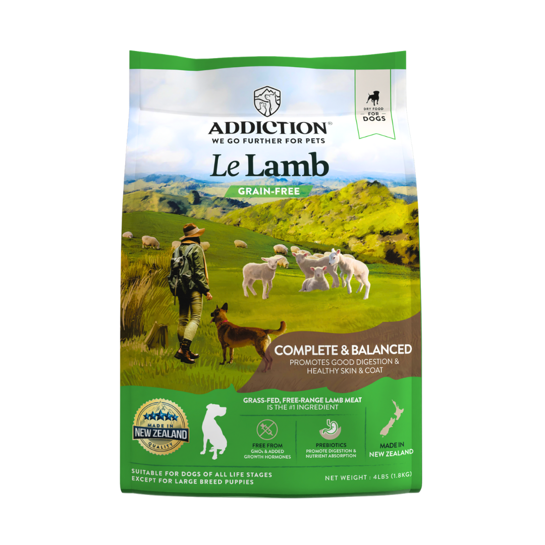Le Lamb Dry Dog Food 1.8kg, 9kg, 15kg