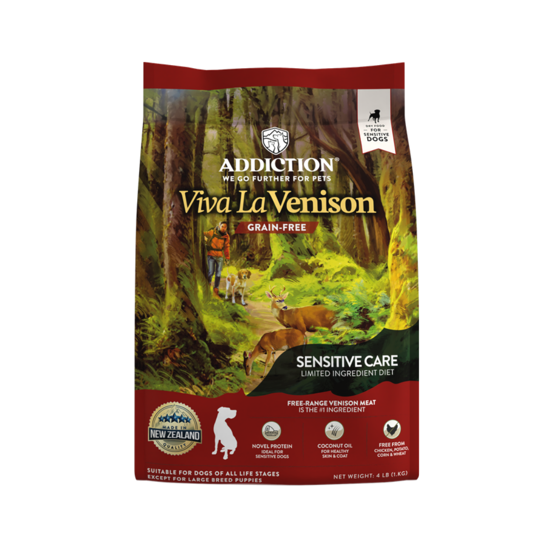 Viva La Venison Dry Dog Food 9kg, 15kg