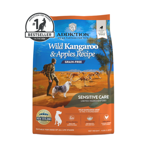 Addiction Wild Kangaroo & Apples Dry Dog Food 1.8kg, 9kg, 15kg